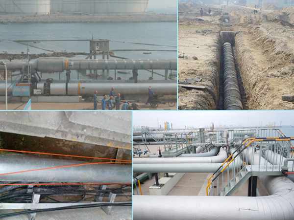 沥青罐进油管线恒温电热带运用